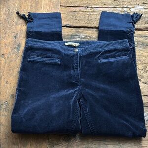 Anthropologie Leifsdottir velvet pants